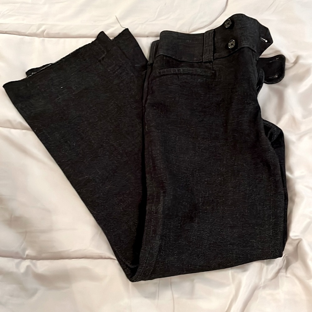 NWOT banana republic, flared bottom, dual front pocket sz 6 dress pants
